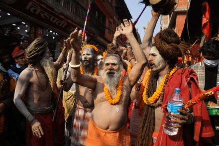 Naga Baba Saints Who Barely Cover Editorial Stock Photo - Stock Image ...