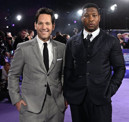 Paul Rudd Jonathan Majors Editorial Stock Photo - Stock Image ...