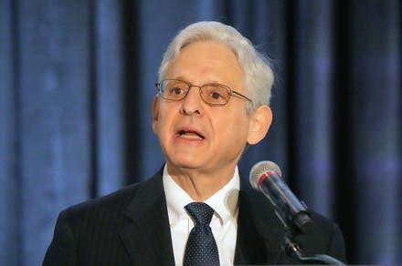 Attorney General Merrick B Garland Makes Editorial Stock Photo - Stock ...