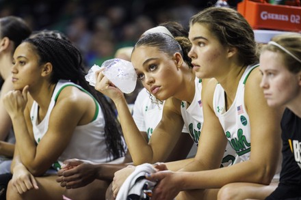 Notre Dame Forward Natalija Marshall 15 Editorial Stock Photo - Stock