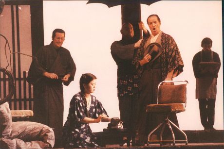 Opera 'madam Butterfly' - 1992 - Royal Opera Shows: (l-r) Joan Dobson Yoko Watanabe & Richard Lloyd-morgan