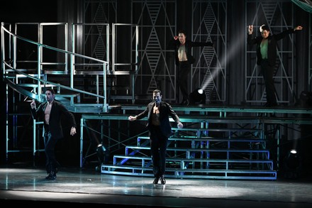 Alan Bersten Emma Slater Perform During Editorial Stock Photo - Stock