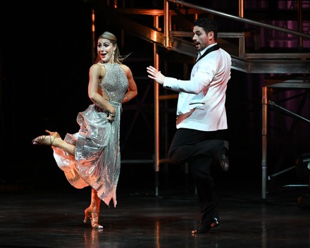 Alan Bersten Emma Slater Perform During Editorial Stock Photo - Stock ...