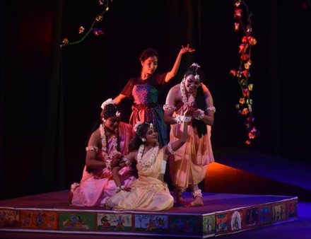 Artists Performing Play Shakuntala Written By Editorial Stock Photo ...