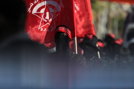 Fighters Democratic Front Liberation Palestine Dflp Editorial Stock