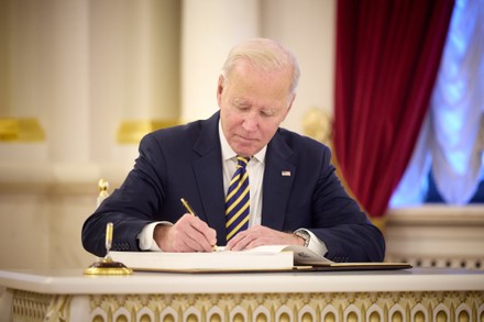 Us President Joe Biden Writes Book Editorial Stock Photo - Stock Image ...