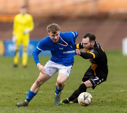 Rangers B Team Midfielder Charlie Lindsay Editorial Stock Photo - Stock ...