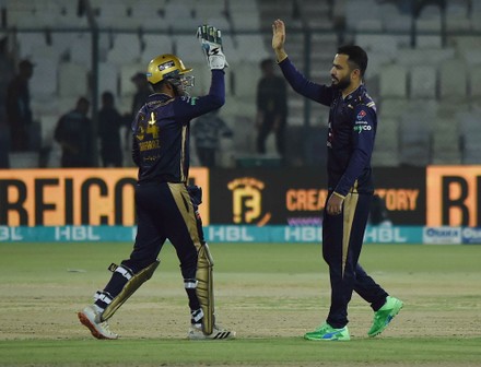 Lahore Qalandars Shai Hope Action During Editorial Stock Photo - Stock ...