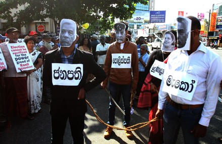 Antigovernment Protesters Take Part Demonstration Urging Editorial ...