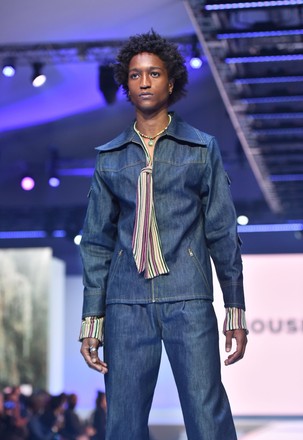 Model Wearing House Aama Walks Runway Editorial Stock Photo - Stock