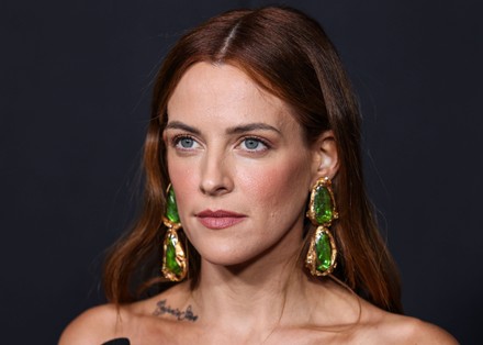 American Actress Riley Keough Wearing Schiaparelli Editorial Stock ...