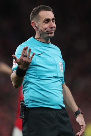 Match Referee David Coote During Carabao Editorial Stock Photo - Stock ...