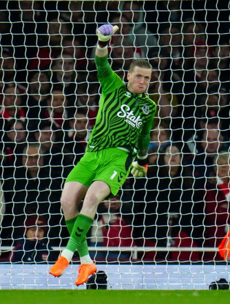 Everton Goalkeeper Jordan Pickford Editorial Stock Photo - Stock Image ...