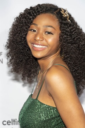 Actor Kiana Nicole Washington Attends Linked Editorial Stock Photo