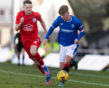 Rangers B Team Defender Robbie Fraser Editorial Stock Photo - Stock ...