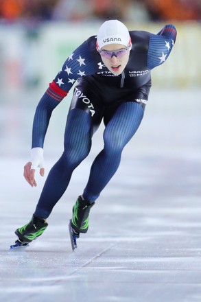 Jordan Stolz United States Competes During Editorial Stock Photo ...