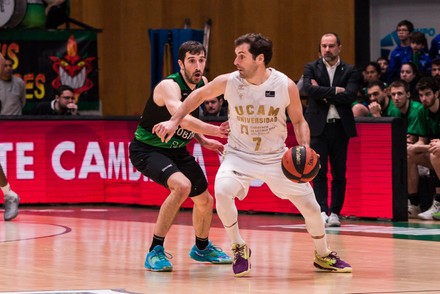 Tomas Bellas Ucam Murcia Action Against Editorial Stock Photo Stock