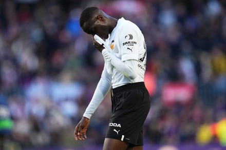 Valencia Cf Players Protesting Referee Editorial Stock Photo - Stock