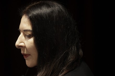 Marina Abramovic Poses Barcelona Liceu Opera Editorial Stock Photo ...