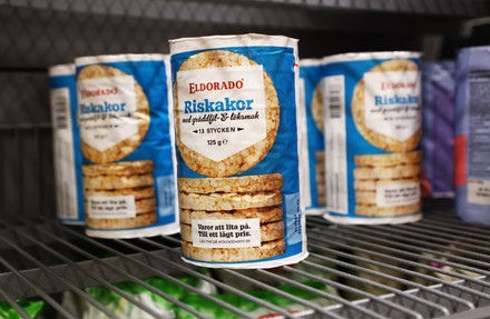Now Food Prices Skyrocketing Swedish Grocery Editorial Stock Photo