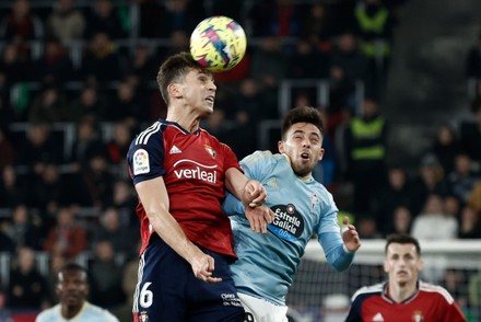 Osasunas Forward Kike Barja R Celtas Editorial Stock Photo - Stock