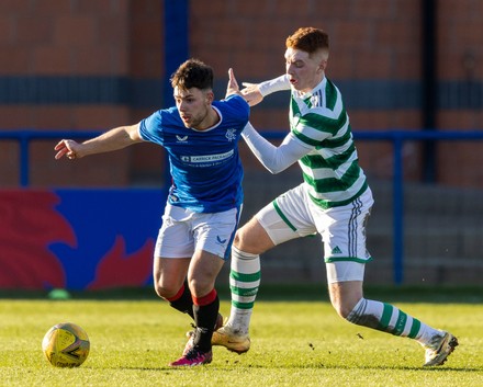 Rangers B Team Midfielder Arron Lyall Editorial Stock Photo - Stock ...