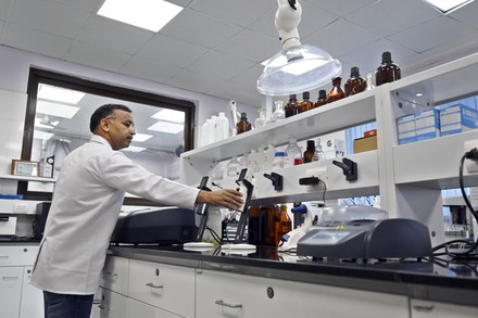Lab Technician Test Water Quality Before Editorial Stock Photo - Stock ...