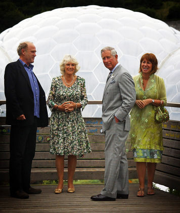 Prince Charles and Camilla, Duchess of Cornwall visit The Eden Project, Cornwall, Britain - 12 Jul 2011
