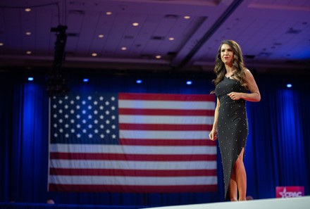 Congresswoman Lauren Boebert Speaks Cpac On Editorial Stock Photo ...