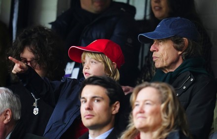 Mick Jagger His Son Deveraux Editorial Stock Photo - Stock Image