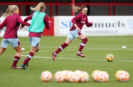 Lisa Evans West Ham United Warms Editorial Stock Photo - Stock Image ...