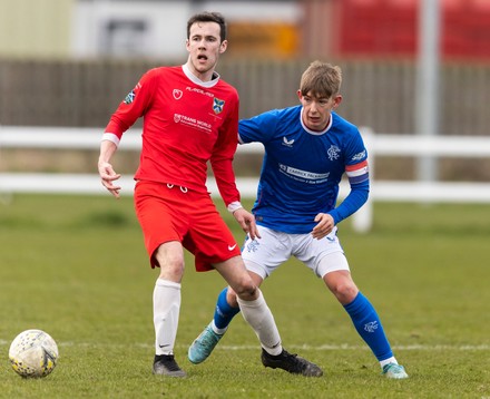 Rangers B Team Defender Robbie Fraser Editorial Stock Photo - Stock ...