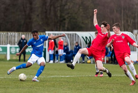 Rangers B Team Forward Zak Lovelace Editorial Stock Photo - Stock Image ...