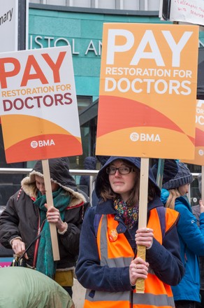 Bristol Uk Junior Doctors Gather On Editorial Stock Photo - Stock