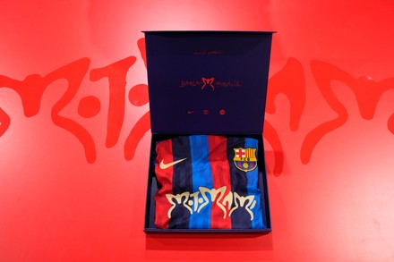 Nike FC Barcelona Home 20th Anniversary Authentic Vapor Jersey