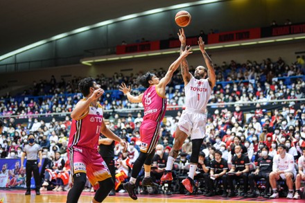 Akita Northern Happinets Team Group Basketball Editorial Stock Photo