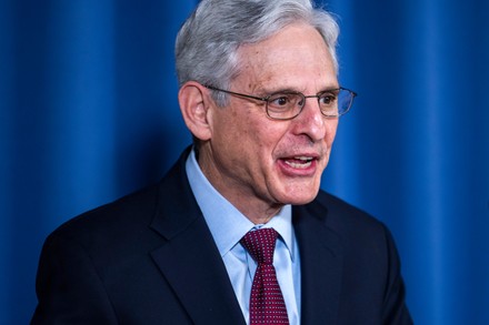 Attorney General Merrick B Garland Speaks Editorial Stock Photo - Stock ...