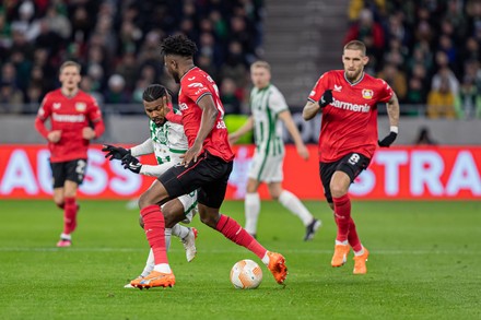 Ferencvarosi TC v Bayer 04 Leverkusen: Round of 16 Leg Two - UEFA Europa  League Adama Traore
