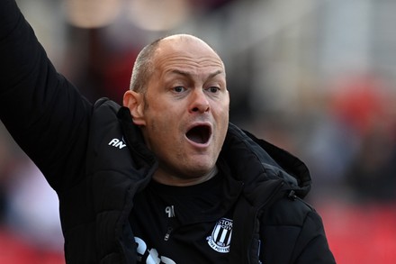 Alex Neil Manager Stoke City Editorial Stock Photo - Stock Image ...