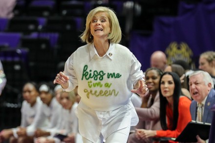 Lsu Head Coach Kim Mulkey Calls Editorial Stock Photo - Stock Image ...