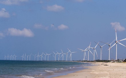 View Wind Power Plant Mannar Sri Editorial Stock Photo - Stock Image ...