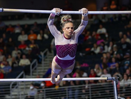 Kentuckys Isabella Magnelli Competes On Balance Editorial Stock Photo ...