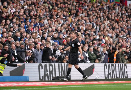 Referee Jarred Gillett Hands Inflatable Ball Editorial Stock Photo ...