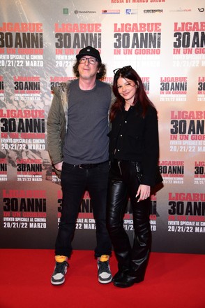 Marco Salom Director His Daughter Lavinia Editorial Stock Photo Stock