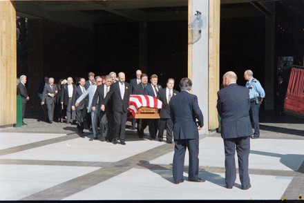 Grandpa Jones Funeral Casket Hearse Editorial Stock Photo - Stock Image ...