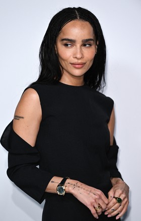 Zoe Kravitz Omega Aqua Terra Shades Editorial Stock Photo - Stock Image ...