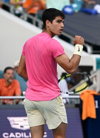 Carlos Alcaraz Vs Facundo Bagnis During Editorial Stock Photo - Stock ...