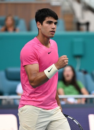 Carlos Alcaraz Vs Facundo Bagnis During Editorial Stock Photo - Stock ...