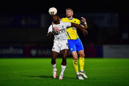 Lee Ndlovu Boreham Wood Plays Pass Editorial Stock Photo - Stock Image ...