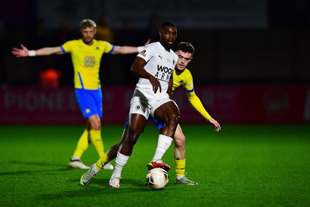 Lee Ndlovu Boreham Wood Plays Pass Editorial Stock Photo - Stock Image ...